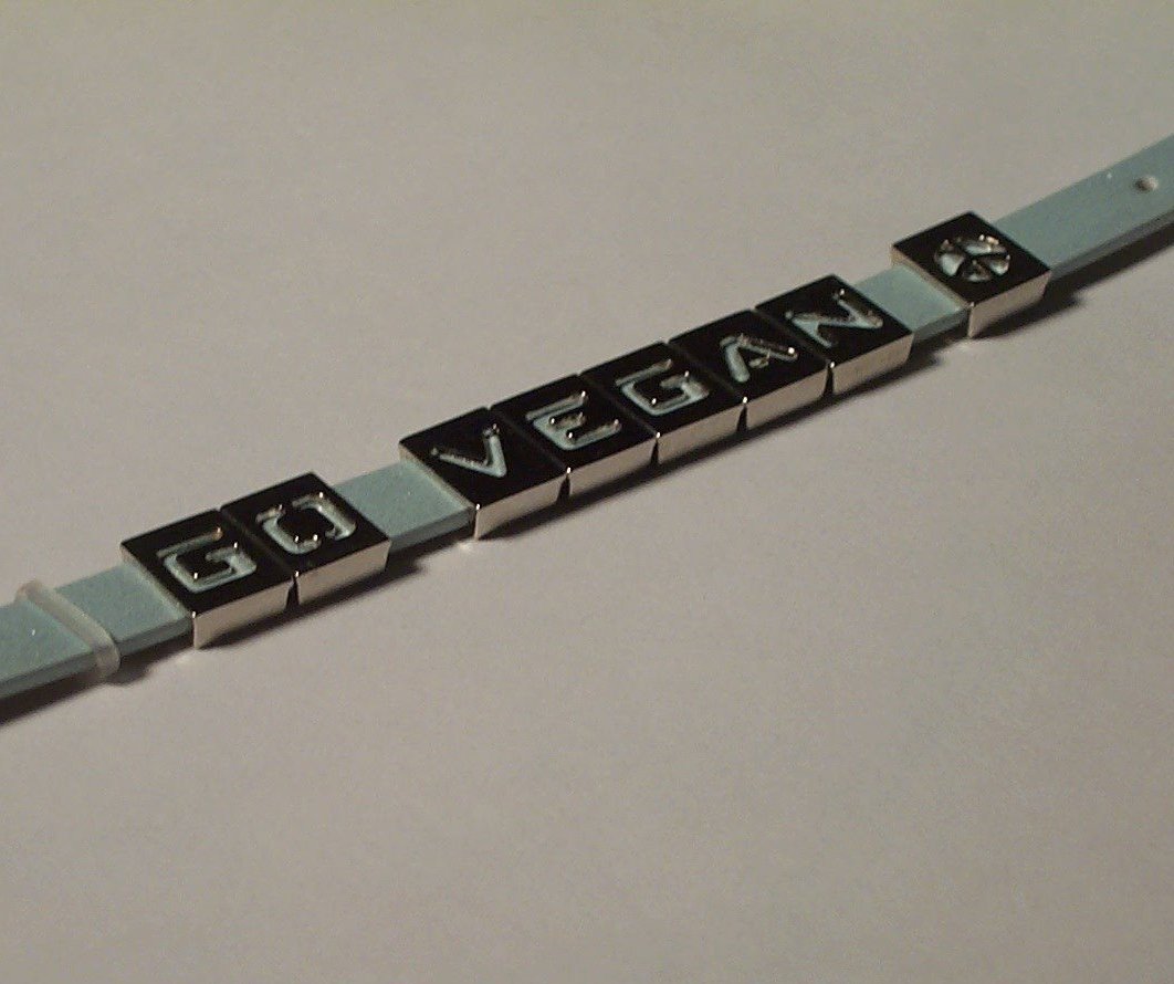 Blue Go Vegan Peace