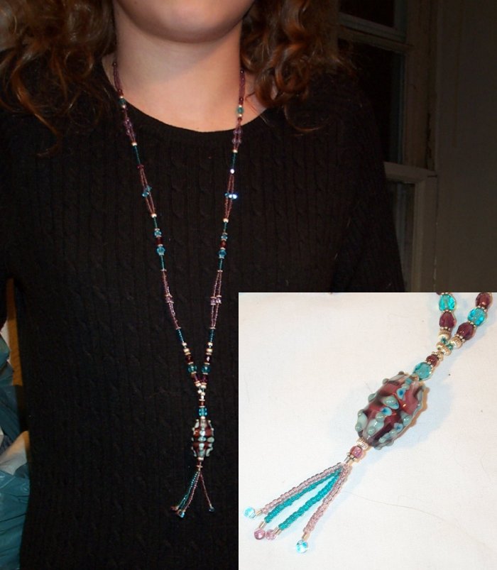 Mary's Purple Bead